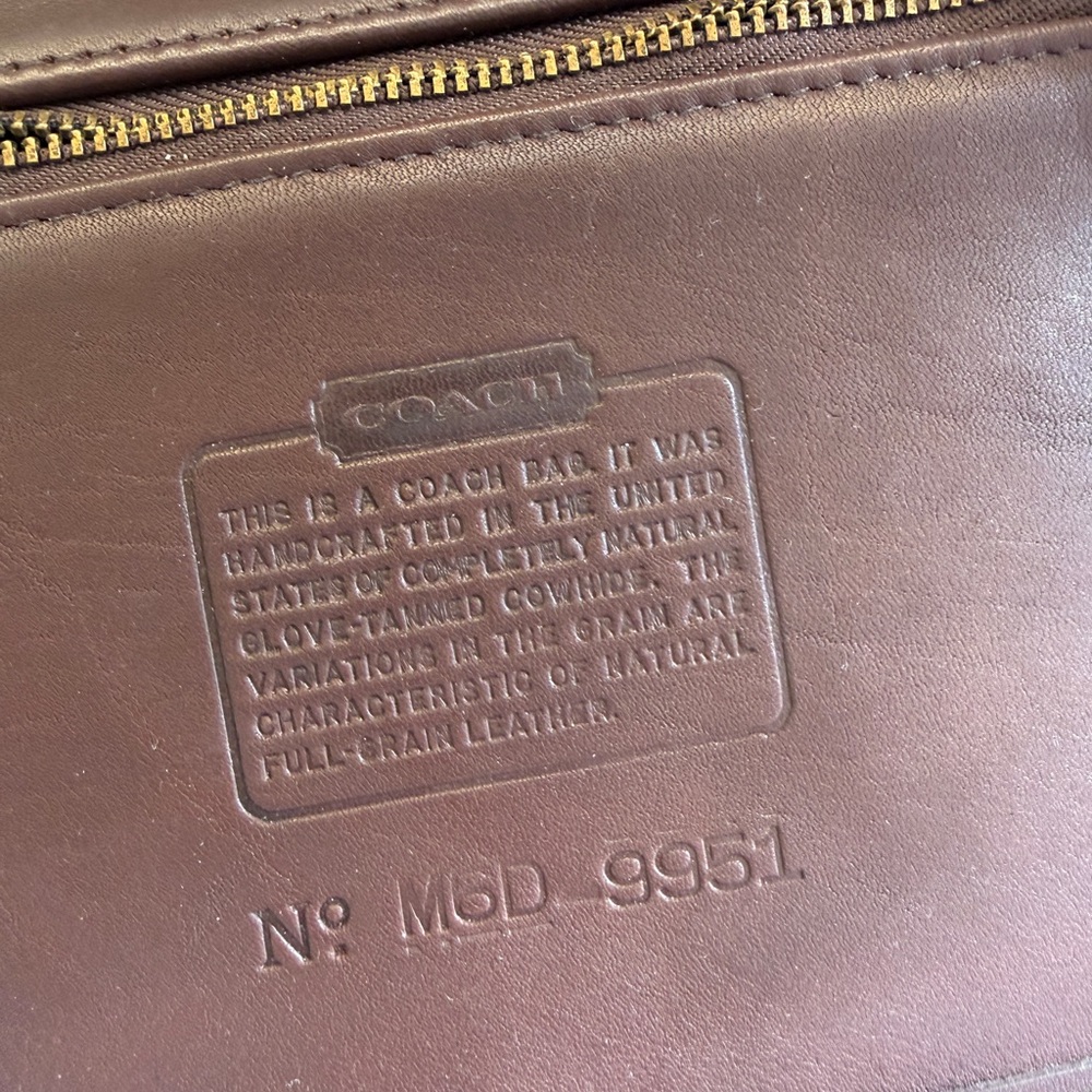 Vintage Coach Patricia Legacy Tote 1996 - Picture 5 of 13